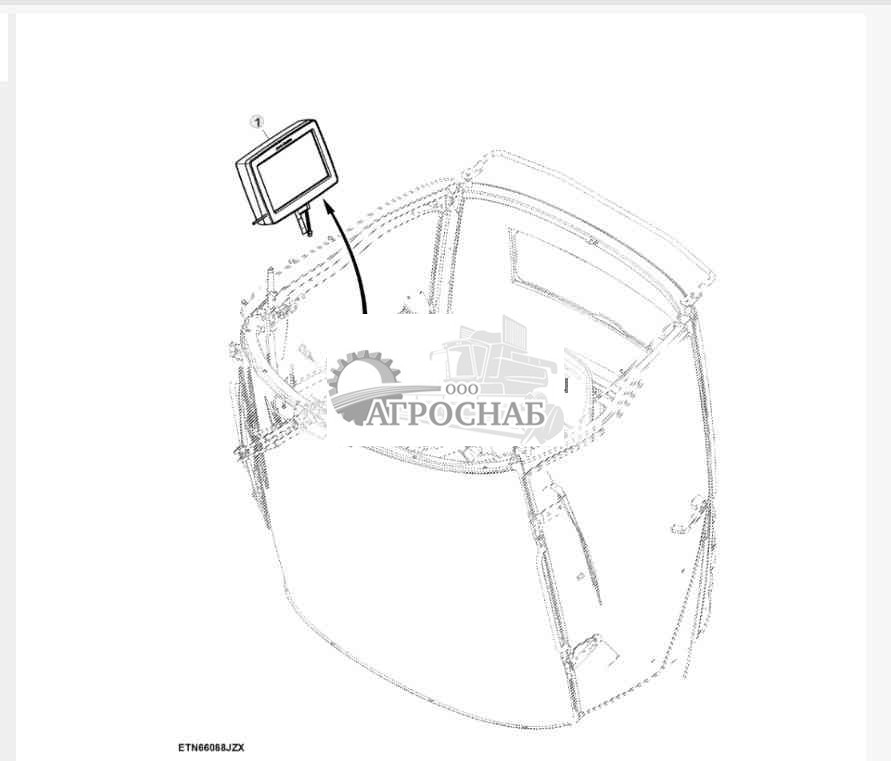 Модуль дисплея с сенсорным экраном 